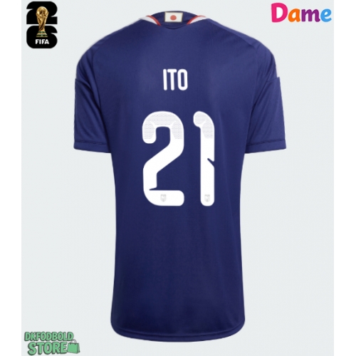 Japan Hiroki Ito #21 Replika Hjemmebanetrøje Dame VM 2026 Kortærmet